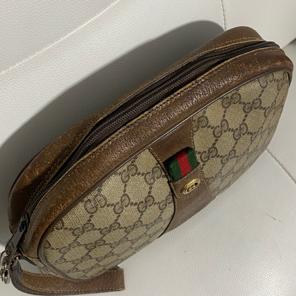 Authentic Rare Gucci Sherry Line GG Bag - Picture 5 of 16